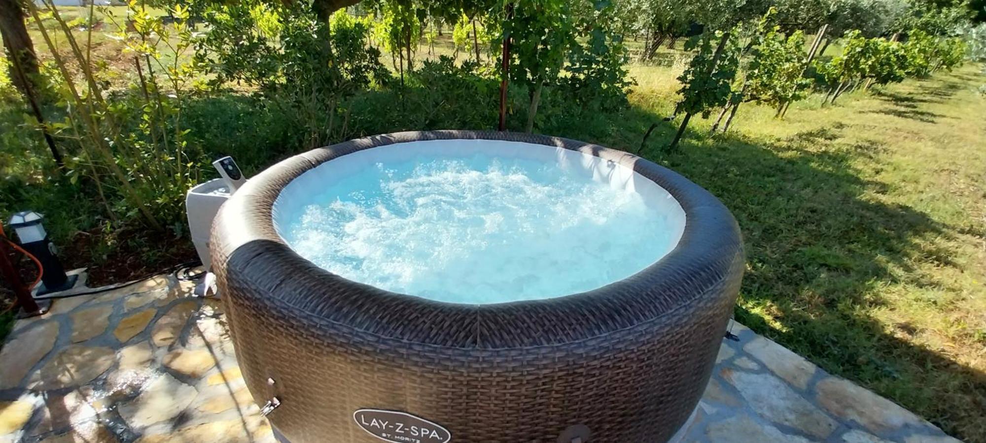 Vila Dubravka - Schoen Und Komfortabel Inmitten Von Olivenbaeumen Und Weinbergen Mit Whirlpool Valtura 外观 照片